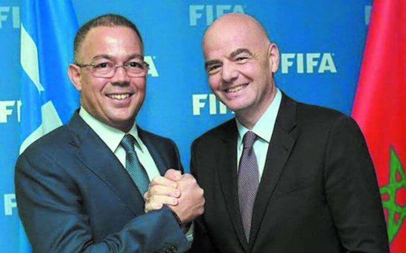 FIFA-baas Gianni Infantino in Marokko verwacht