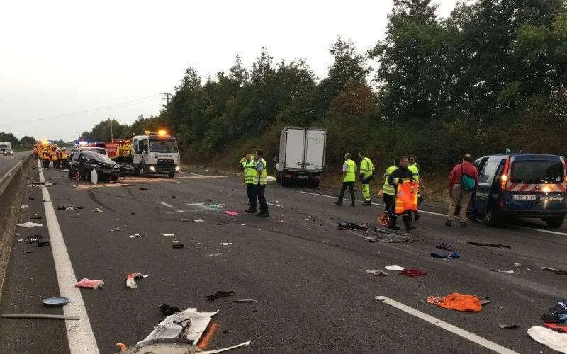 Marokkaan doodgereden tijdens wisselen wiel op Franse snelweg