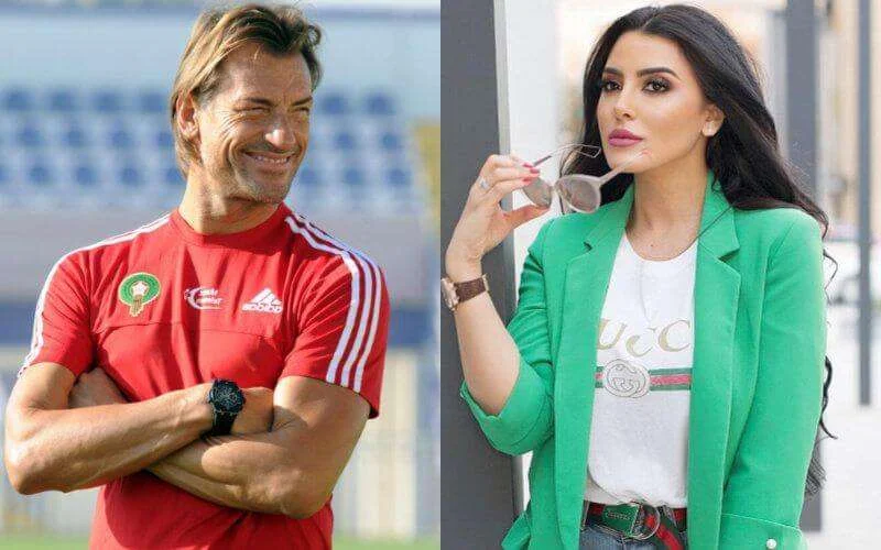 Bondscoach Hervé Renard in koppel met Miss Arab Beauty Fati Jamali?