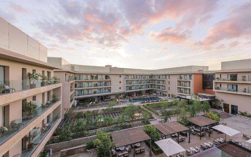 Na Marrakech ook Radisson Blu hotel in Casablanca