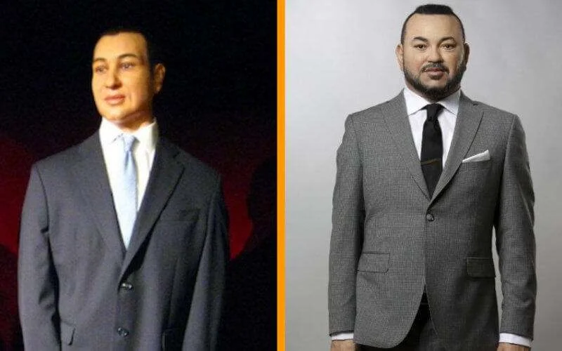 Nieuwe wassenbeeld van Mohammed VI in Grevin museum (foto)