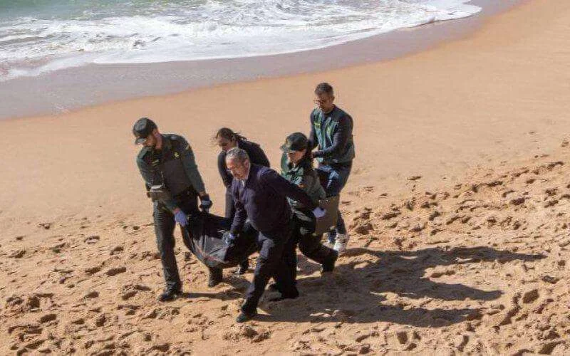 Lichaam aangespoeld op strand Sebta
