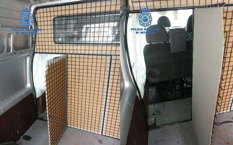 Marokkaanse migranten met getrukeerd busje naar Spanje