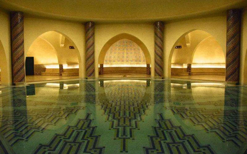 Marokko: hamams Hassan II moskee terug open