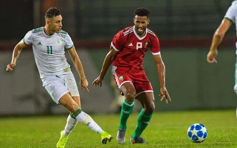 Voetbal: Marokko en Algerije spelen gelijk