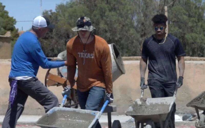 Marokko: mooie actie van jonge atleten uit Texas (video)