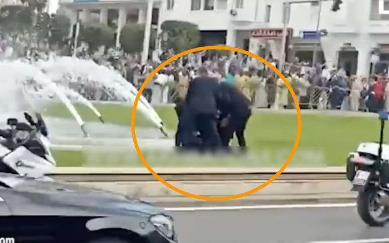 Man die stoet verstoorde deed eerder al poging om Mohammed VI te benaderen