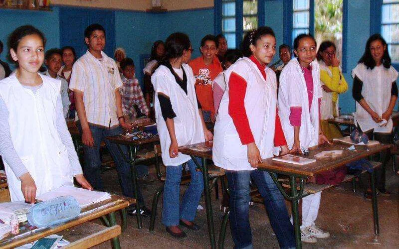 Marokko: 400.000 dirham voor leerlinge die niet aan herkansing eindexamen mocht deelnemen