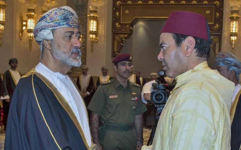 Moulay Rachid in Oman voor begrafenis Sultan Qaboos