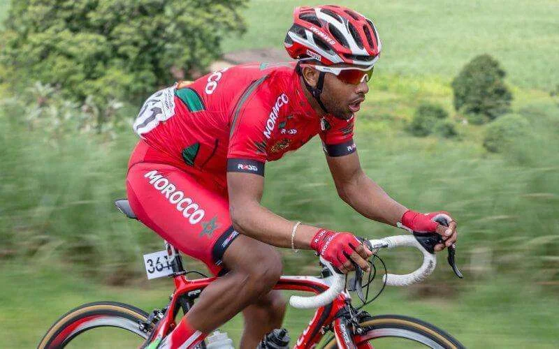 Marokkaanse wielrenner in Israëlisch team