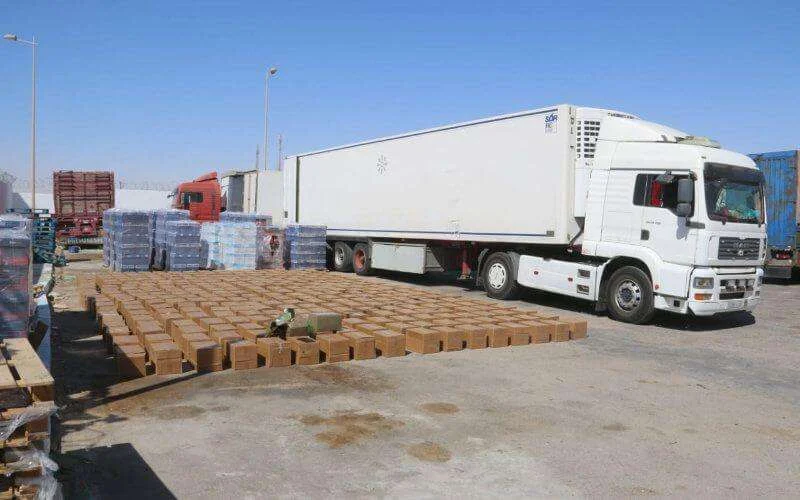 Ruim 7 ton drugs in beslag genomen in het zuiden van Marokko (foto's)