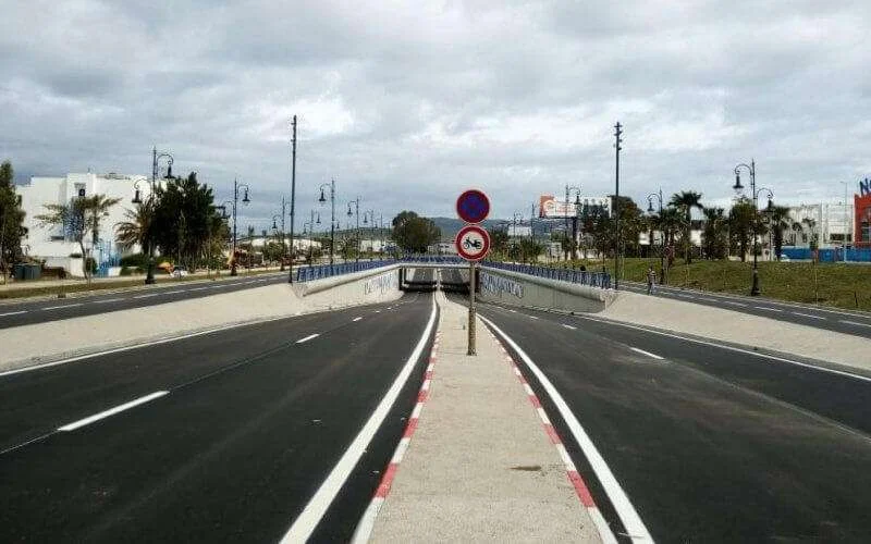 Nieuwe ondergrondse tunnel in Tanger