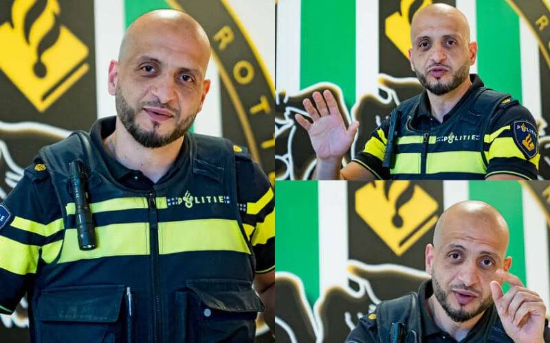 Azouz, expert wijkagent van Marokkaanse afkomst in Rotterdam, vertelt (interview)