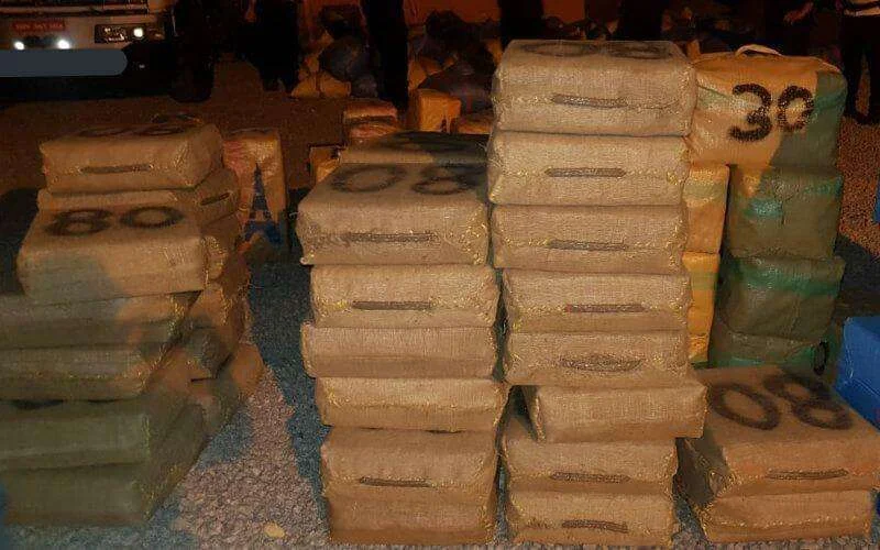 Antidrugsactie in Casablanca, 1,7 ton cannabis onderschept