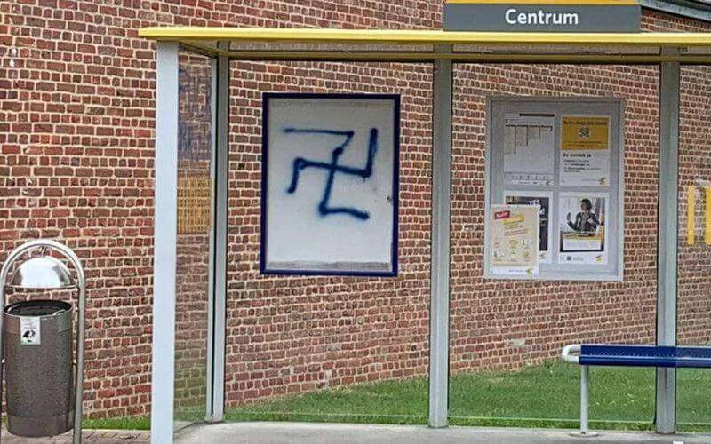 Racistische opschriften in vier Belgische gemeentes