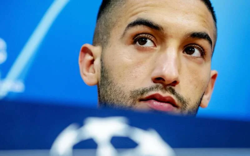 Hakim Ziyech vandaag bij Chelsea verwacht