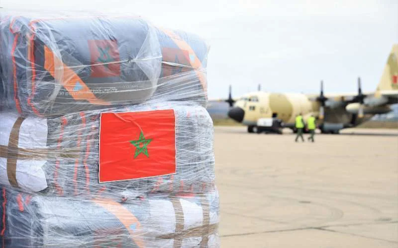 Koning Mohammed VI heeft noodhulp naar Beiroet gestuurd