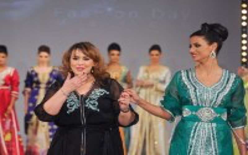 Samira El Mhaidi op Fashion Days Marokko 2012