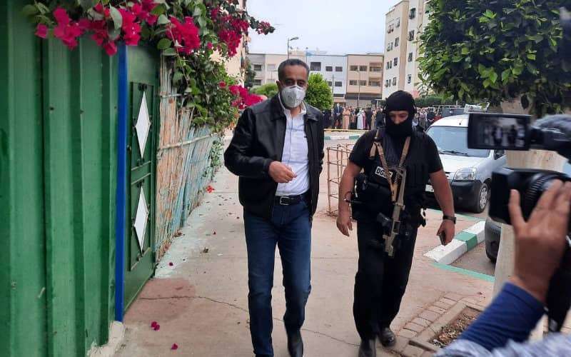 Bazen Marokkaanse veiligheidsdiensten testen Chinees coronavaccin