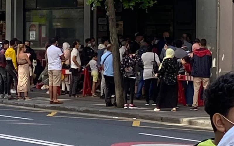 Demonstratie voor Marokkaanse consulaat in Bilbao