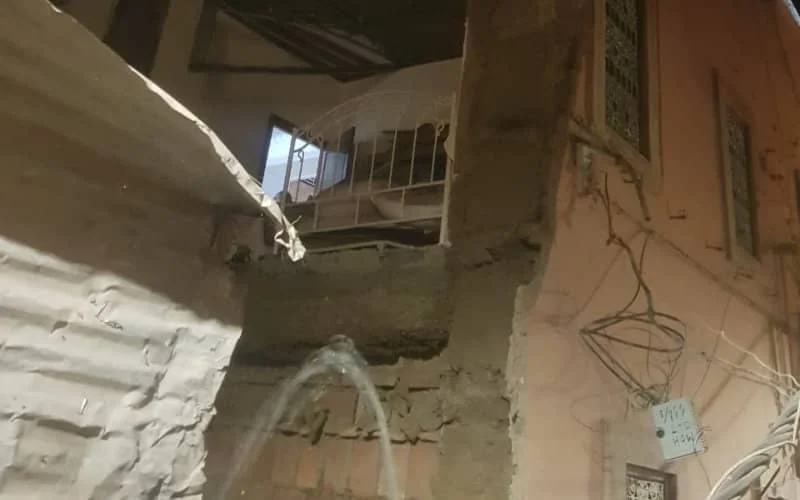 Hotel in Marrakech ingestort