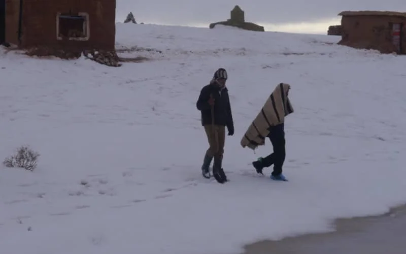 Marokko: koude, sneeuwval en harde windstoten 
