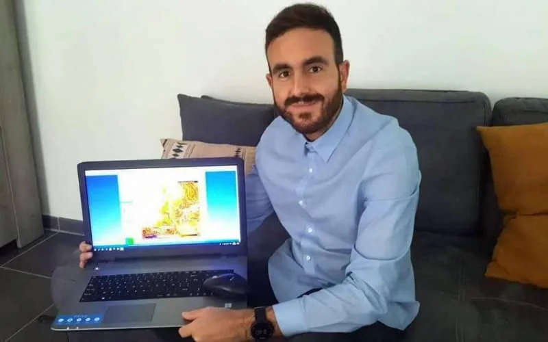 Farid El Mokkadem is de bekendste amateur-weerman van België