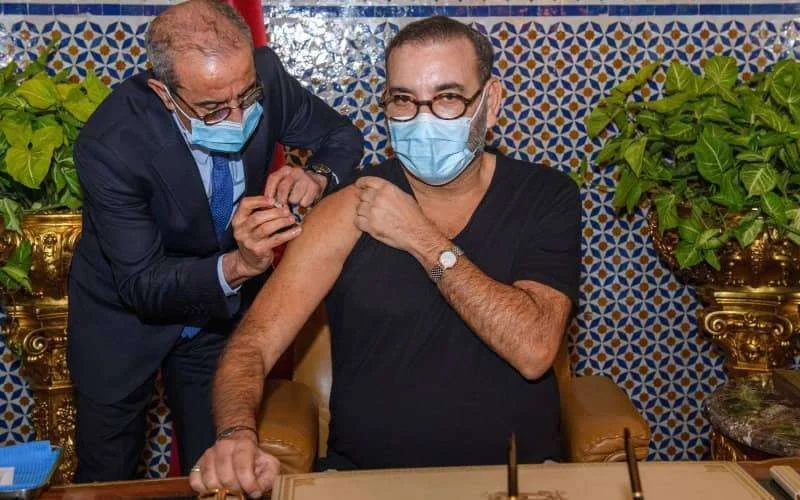 Welk vaccin kreeg Koning Mohammed VI toegediend?