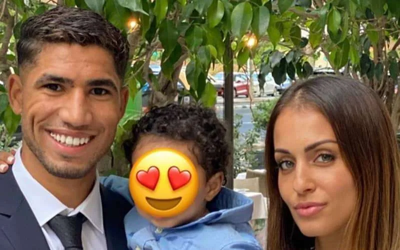 Achraf Hakimi deelt leuke foto met zoontje op Instagram
