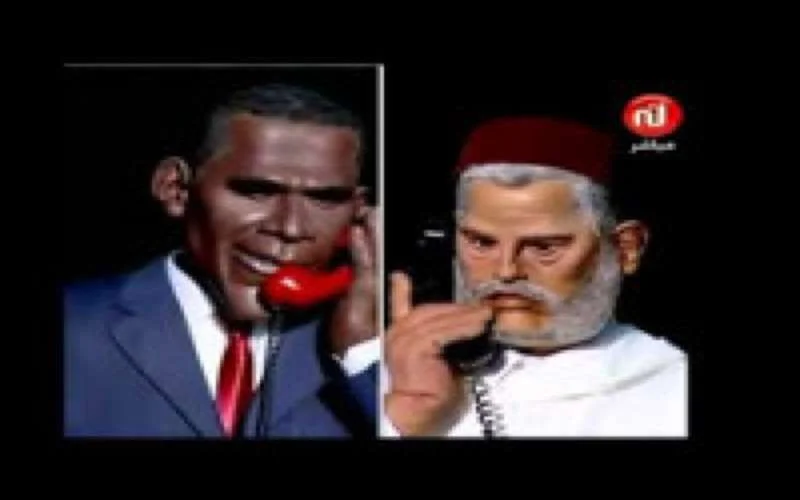 Koning Marokko op Maghreb-puppetshow? 