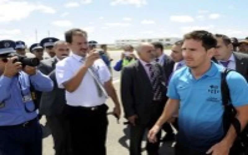 Lionel Messi in Marokko voor miljardair Anas Sefrioui 