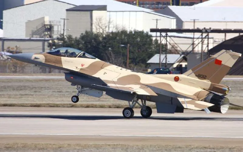 Spanje bezorgd om F16 gevechtsvliegtuigen van Marokko