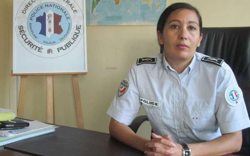 Marokkaanse Hanane Bakioui, politiecommissaris in Frankrijk