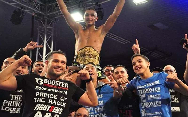 Hagenaar Ismael Ben Ali Europees kampioen kickboksen