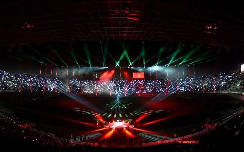 Openingsceremonie WK clubs 2014 in Marokko