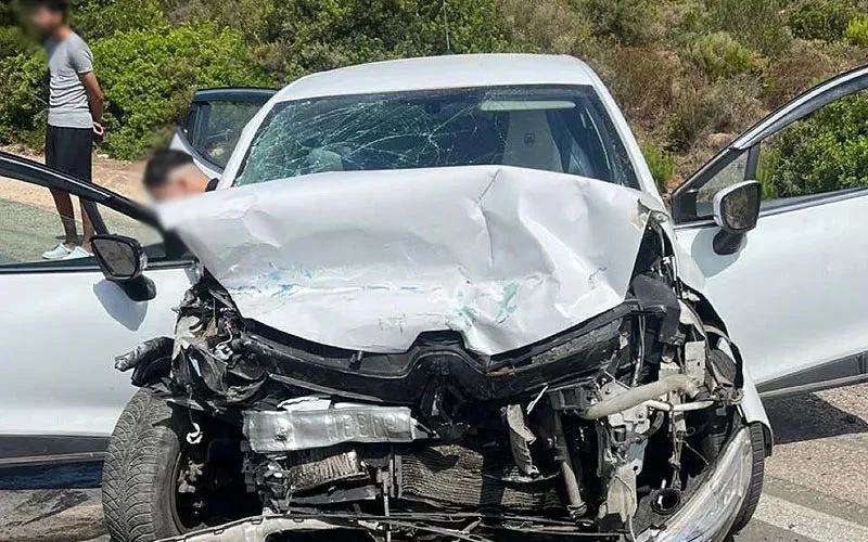 Vijf gewonden bij zware crash in Tanger