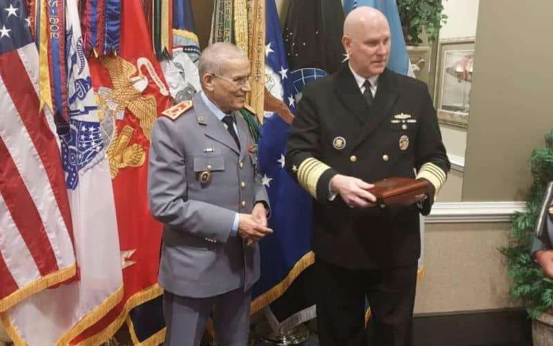 Inspecteur-generaal Marokkaans leger ontvangen in Pentagon