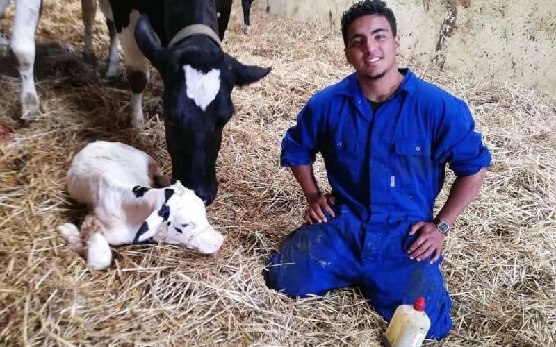 Ayoub Louihrani wilde boer worden in Marokko