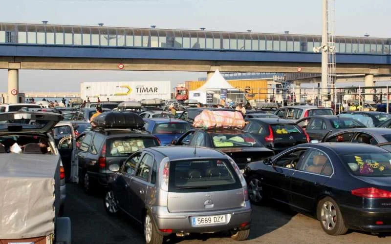 Boot Spanje-Marokko: reizigers met auto moeten nog geduld hebben