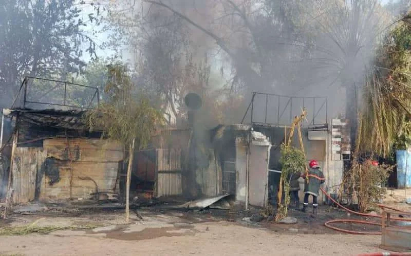 Sloppenwijken verwoest door brand in Marrakech (video)