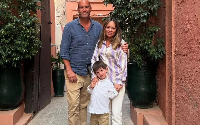 Britse tv-ster geniet van vakantie in Marrakech