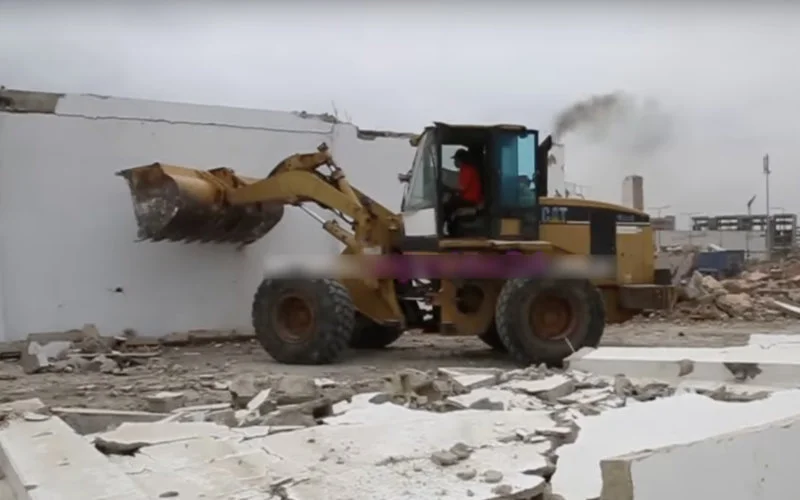 Casablanca sloopt om opnieuw op te bouwen (video)