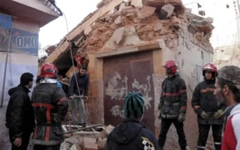 Drie doden bij instorting huis in Casablanca