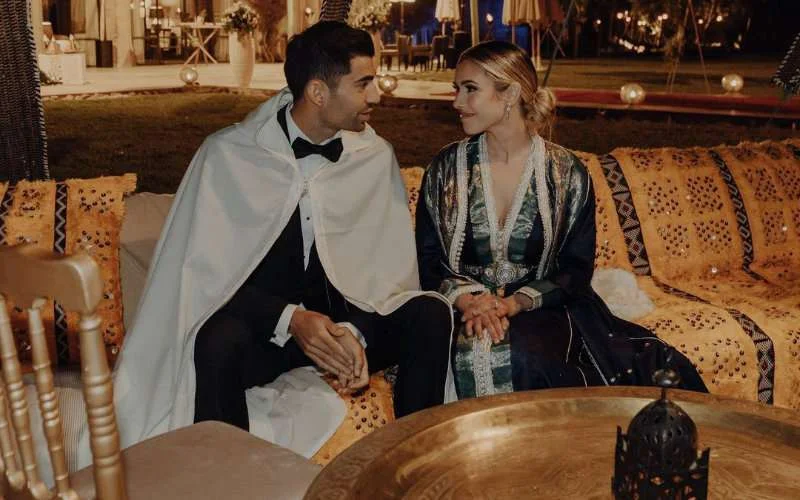 Zoon Zidane deelt foto's van zijn Marokkaanse huwelijk