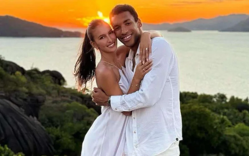 Canadese toptennisser Auger-Aliassime trouwt in Marrakech met partner Nina Ghaibi
