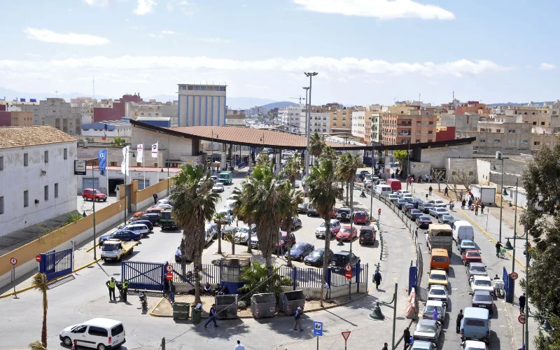 Grensovergang Melilla: minder drukte door uitkeringscontrole 
