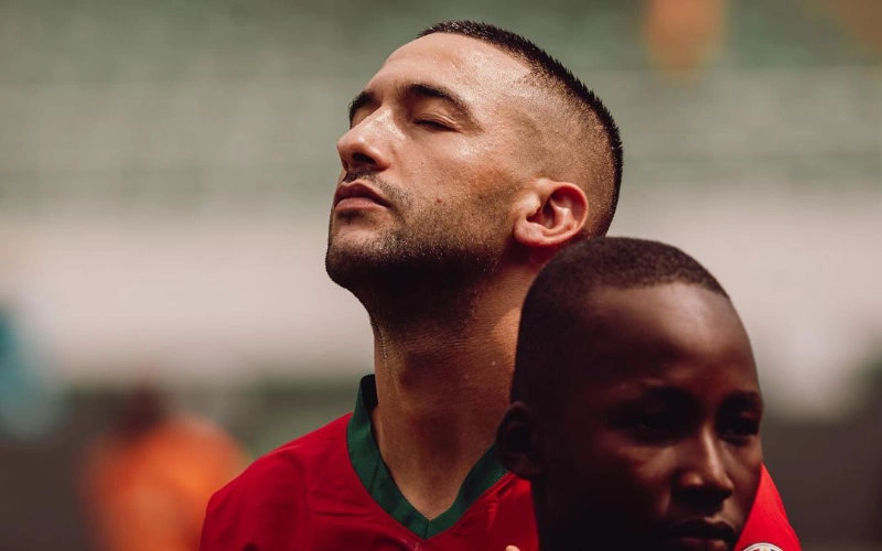 Marokkaans elftal: Hakim Ziyech gestraft voor Gaza-uitspraken?