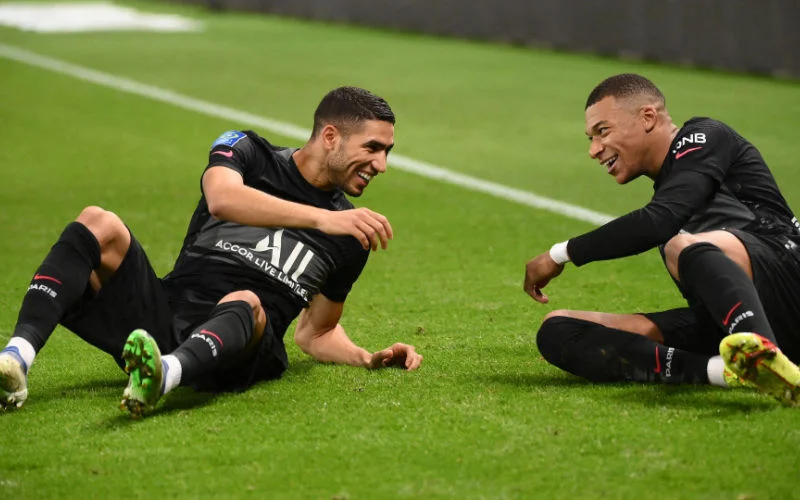 Achraf Hakimi "eeuwig dankbaar" voor Kylian Mbappé
