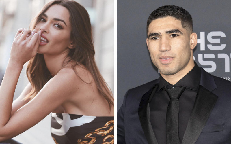 Model Joana Sanz ontkent geruchten over relatie met Achraf Hakimi