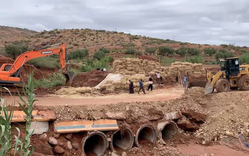 Instorting brug in Marokko: regen legt ontwerpfout bloot